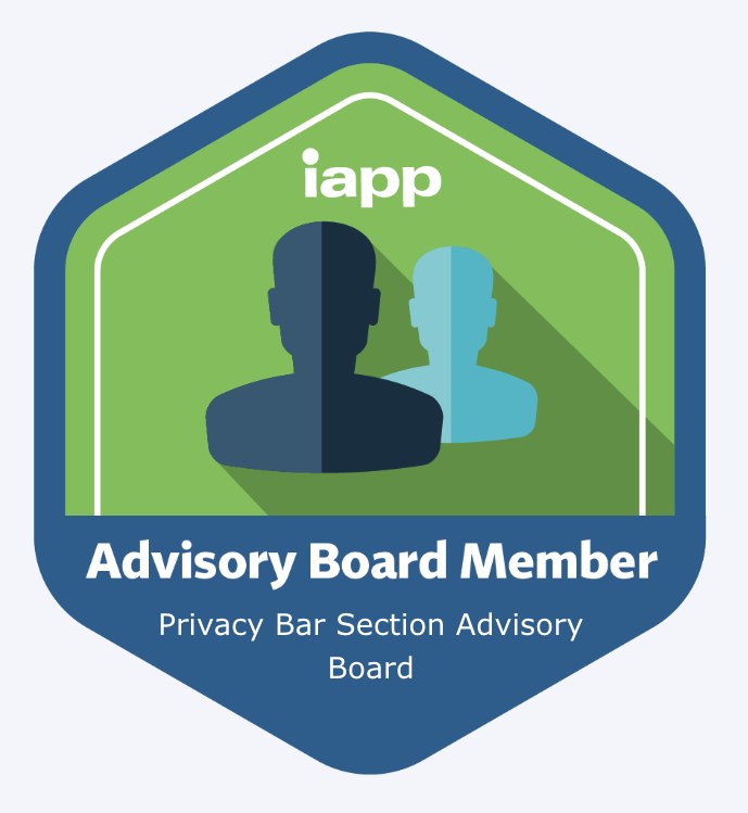IAPP Advisory Board Member badge, Privacy Bar Section