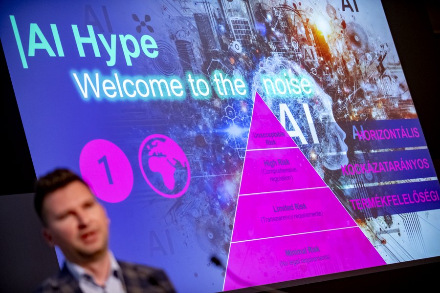 AI Hype, Welcome to the noise, on stage